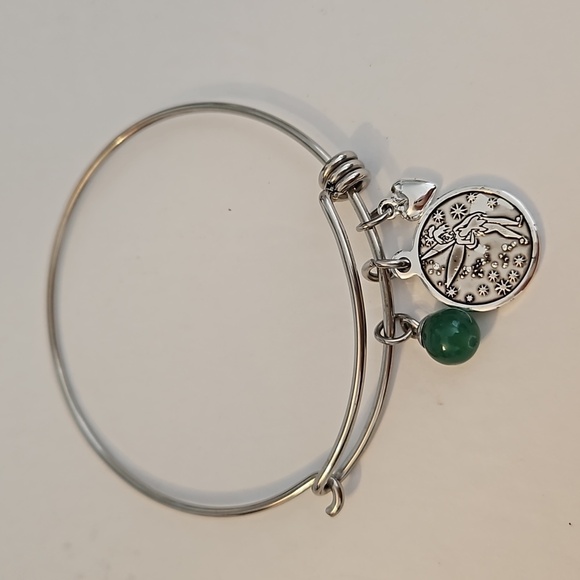 3 Charmed Silvertone Bracelets - Picture 5 of 10